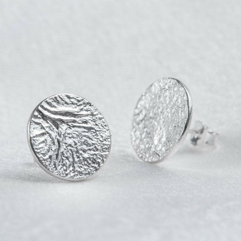 Atacama stud earrings - circle