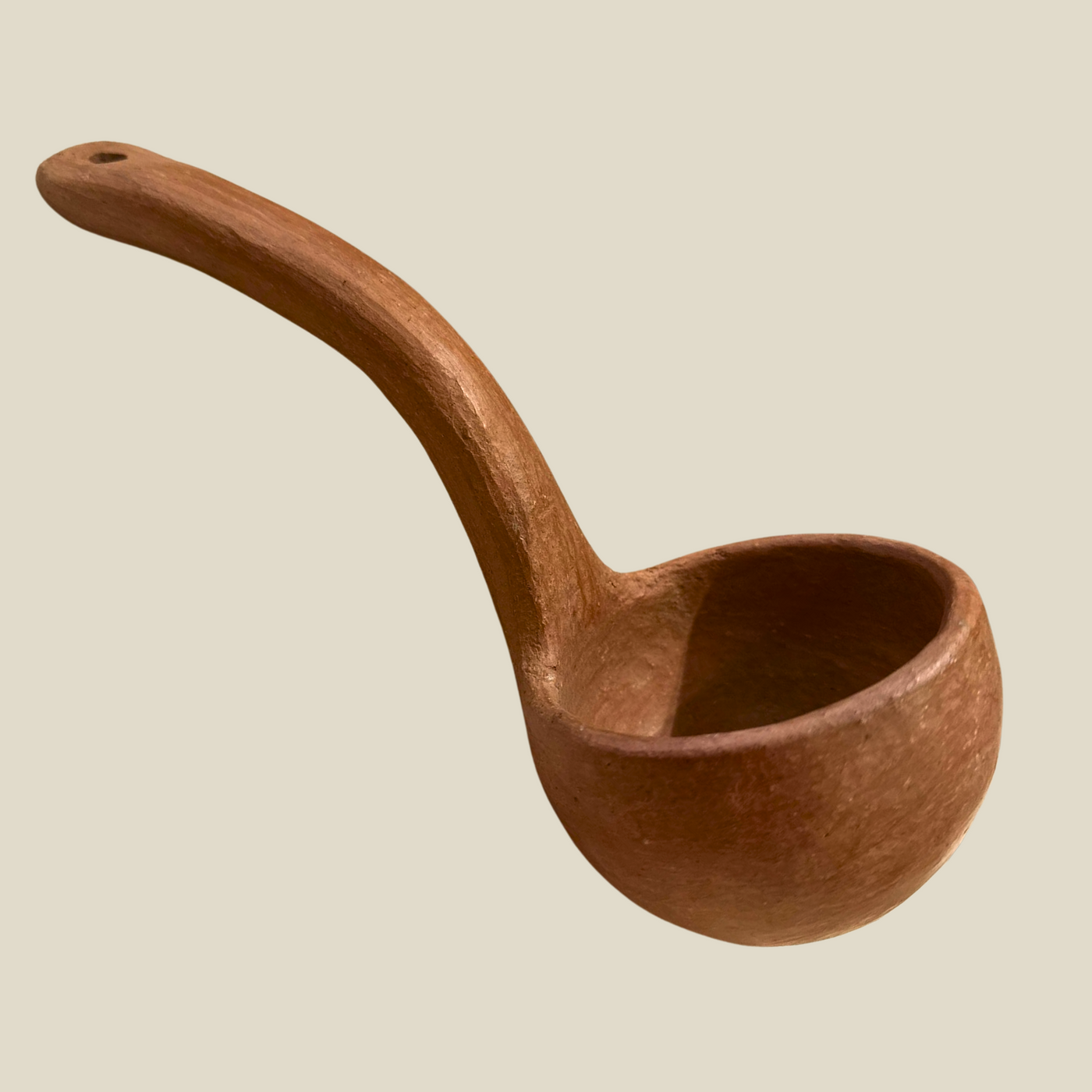 Brown Clay Laddle