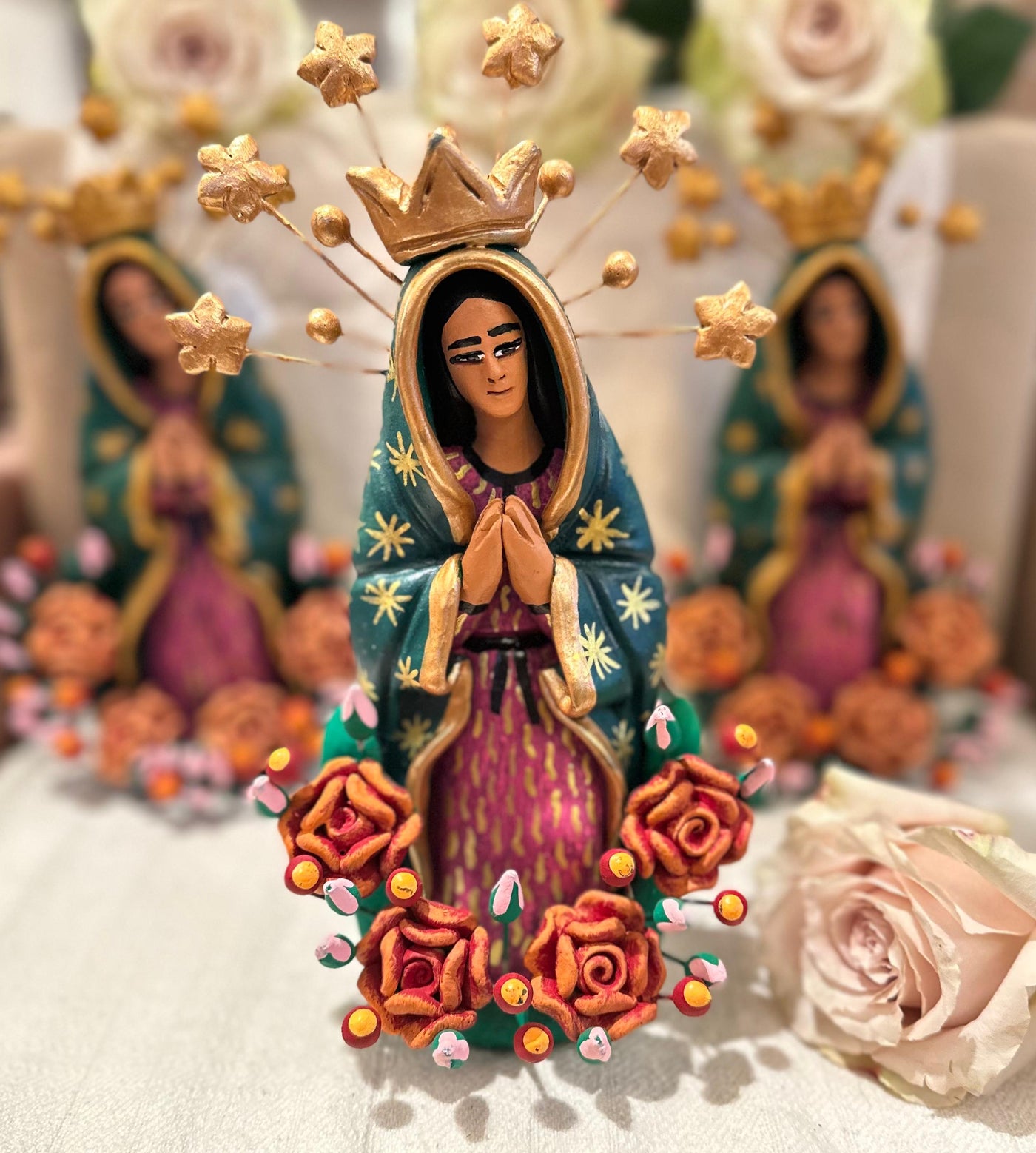 Virgen de Guadalupe by Josefina Aguilar