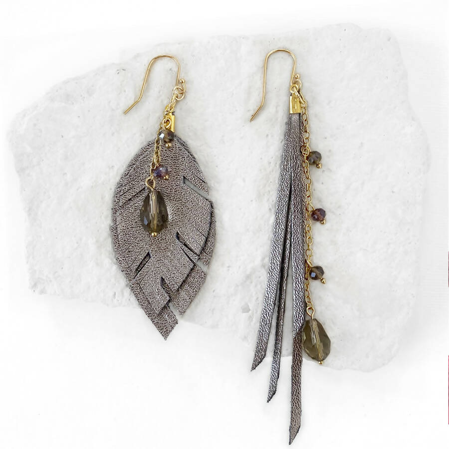 Platino Gris Earrings