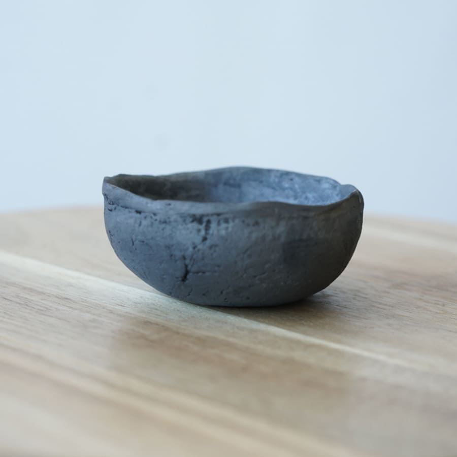 Raw Black Clay Cup