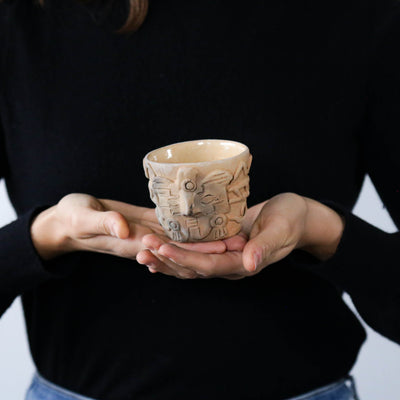 Raw Clay Azteca Cup