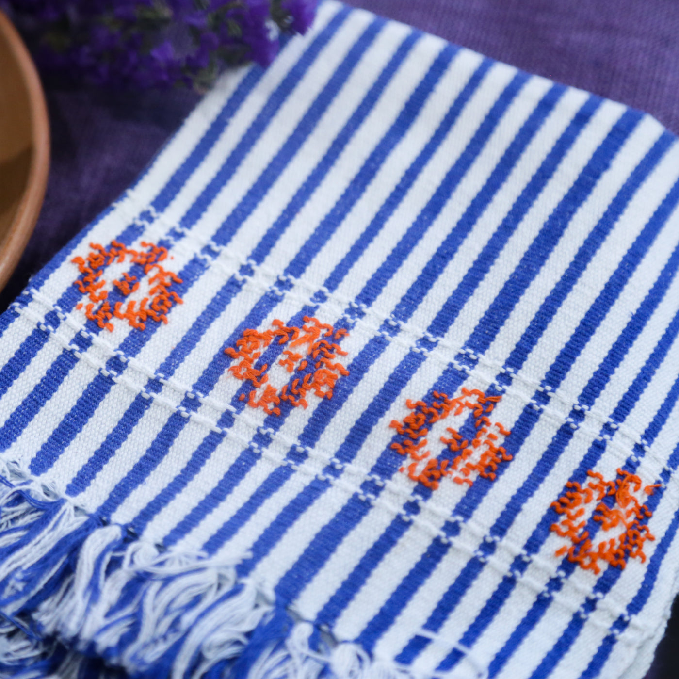 Striped Napkins Set