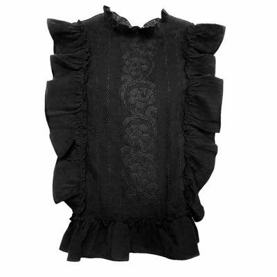 Alba Black Blouse