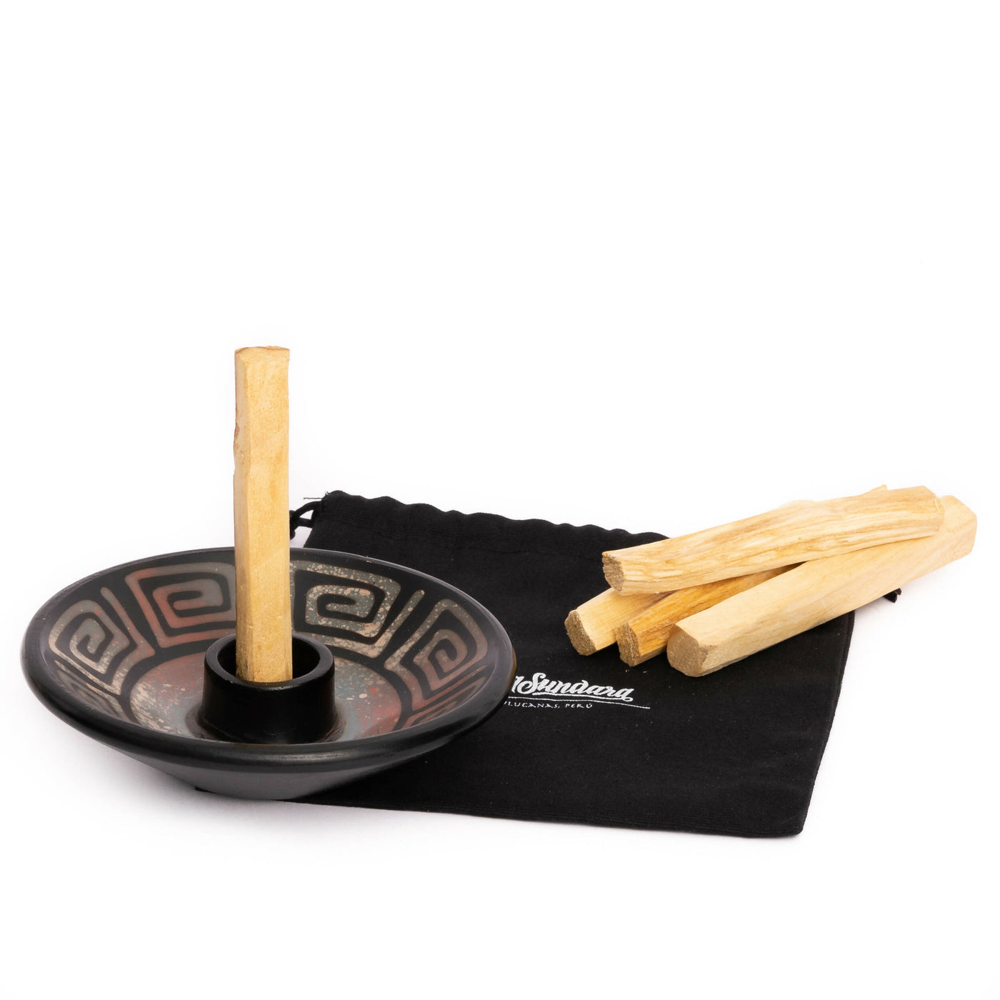 Chulucanas Ceramics Palo Santo Holder