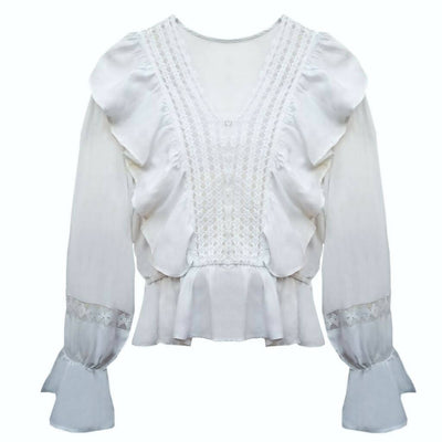 Bakanoa White Blouse