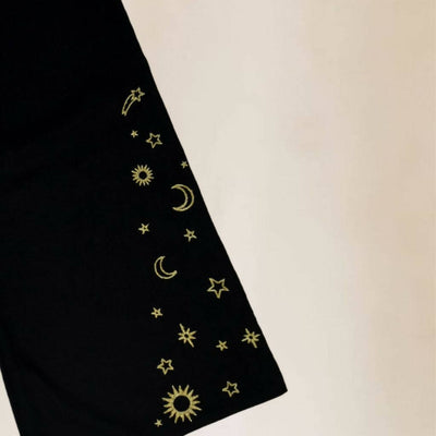 Black Universe Pants