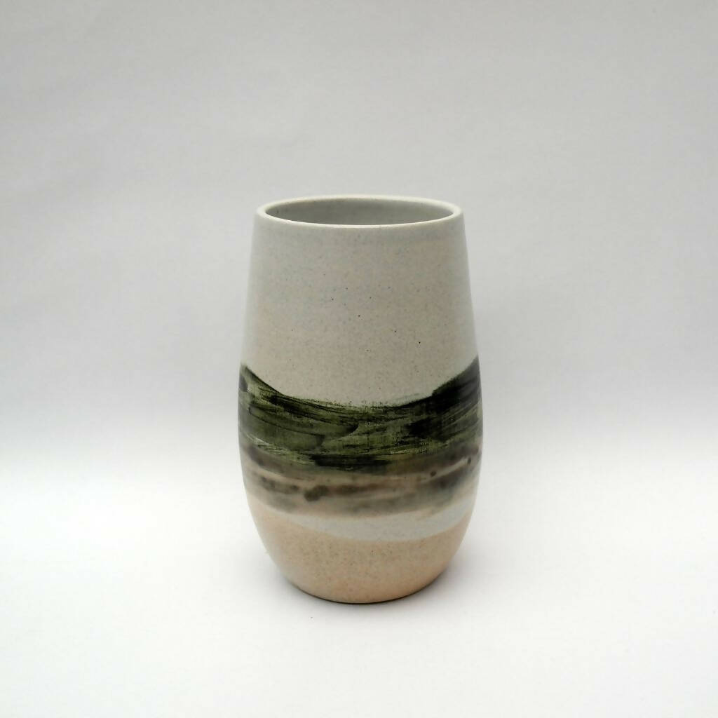 Vase E - Paisaje mitad