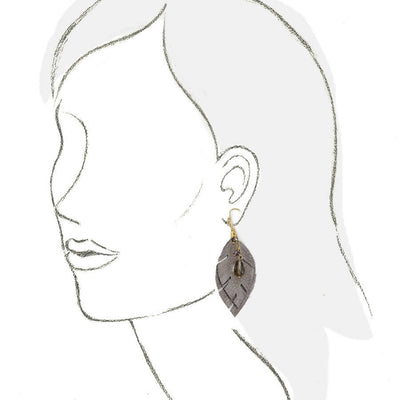 Platino Gris Earrings