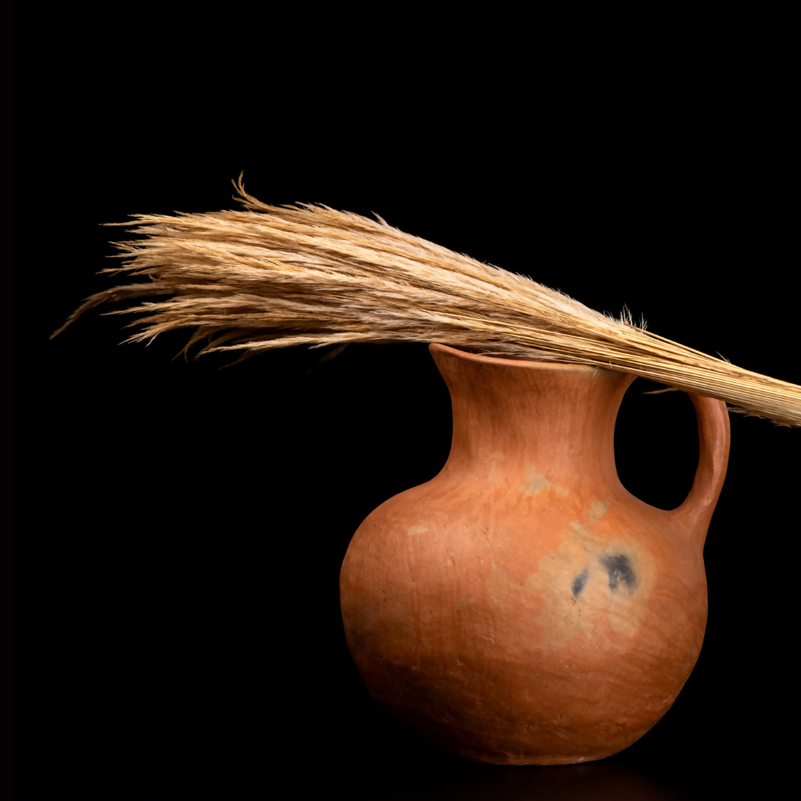 Traditional Mixe Sierra Pitcher From Las Flores, Tlahuitoltepec