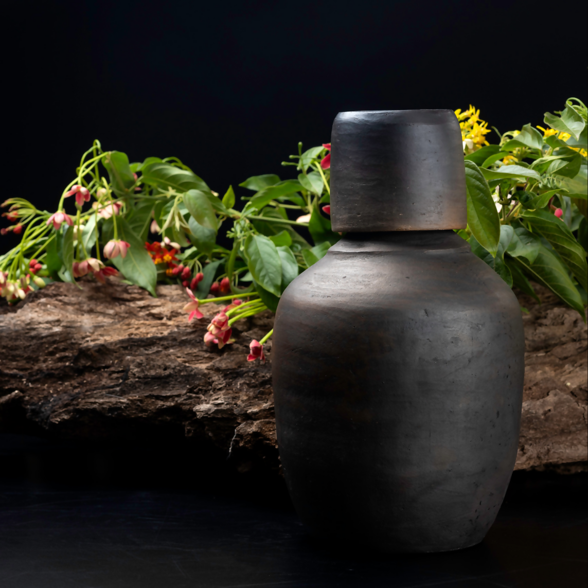 Old Fashioned Water Jug with 10 OZ Glass