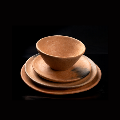 Tlahuitoltepec Artisanal Clay Dinnerware Set